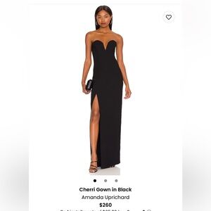 Cherri Gown in RED- Amanda Uprichard- size L